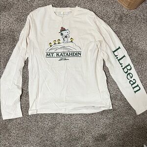 L.L. Bean x Peanuts Cream Tee